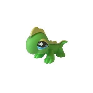 Littlest Pet Shop IGUANA #651 Green Lizard
